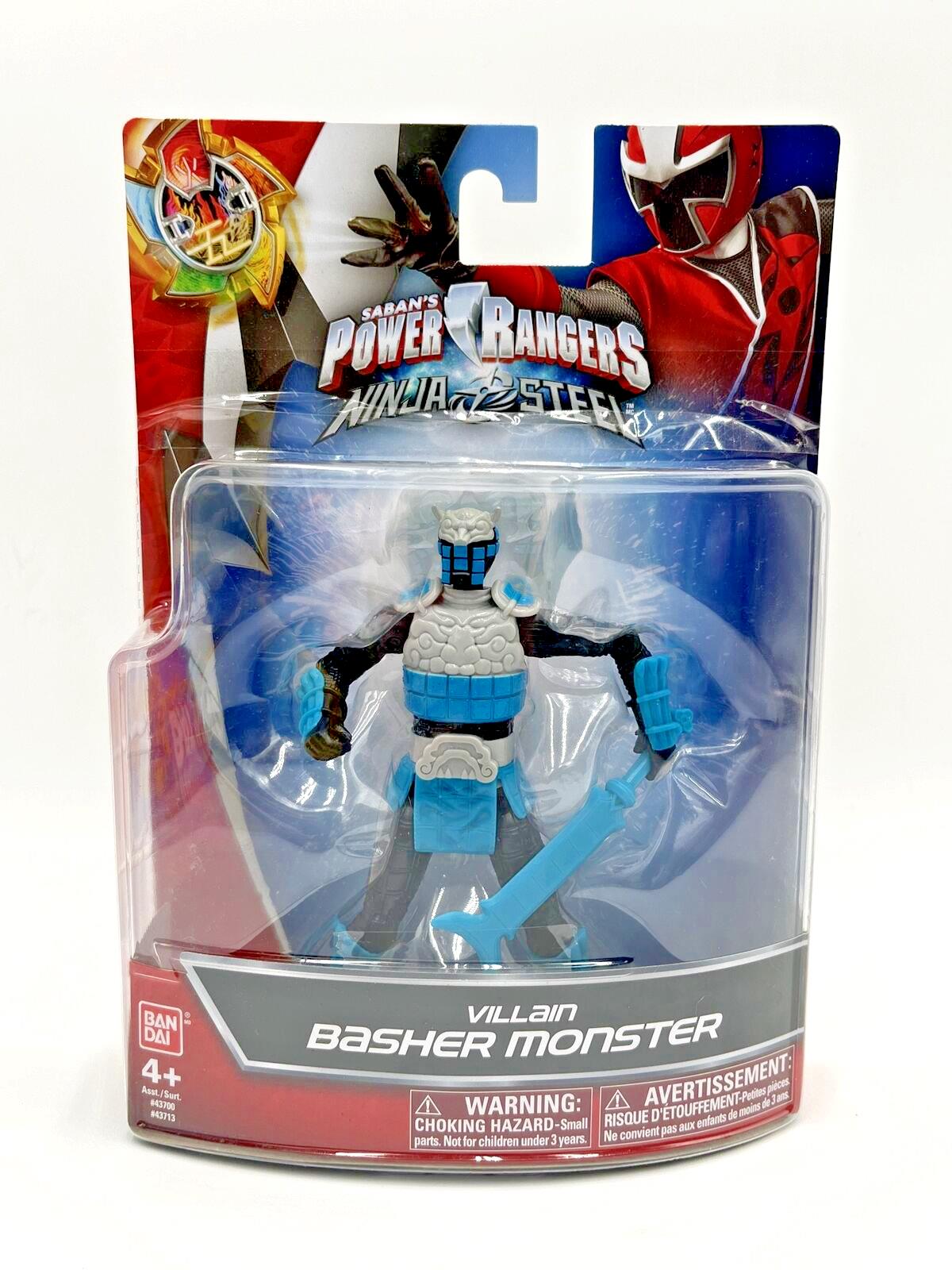 Power Rangers Ninja Steel Villain Basher Monster Action Figure