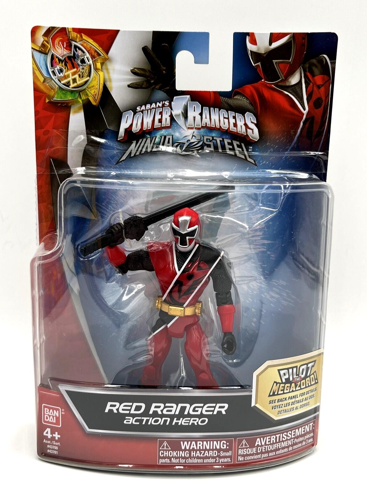 Power Rangers Ninja Steel Red Ranger Action Figure