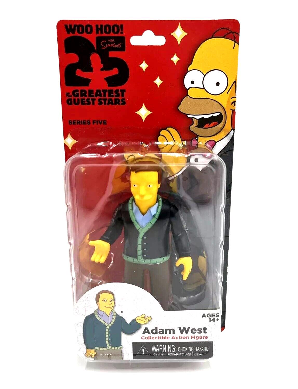 NECA The Simpsons 25th Anniversary Series 5 Adam West Action Figure
