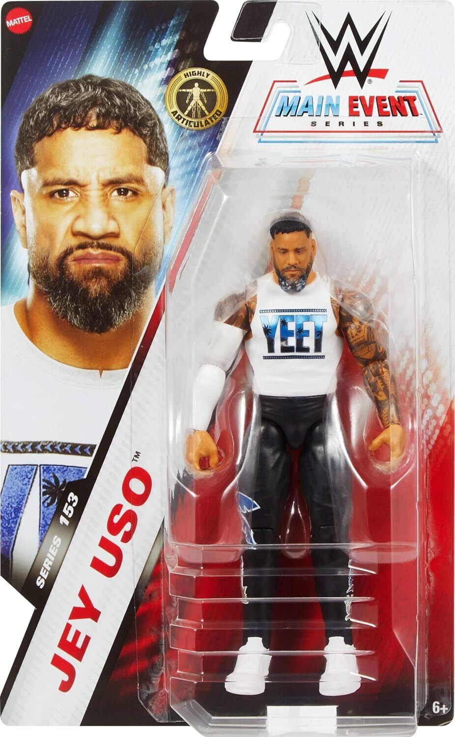 WWE Main Event Series 153 Jey Uso Action Figure