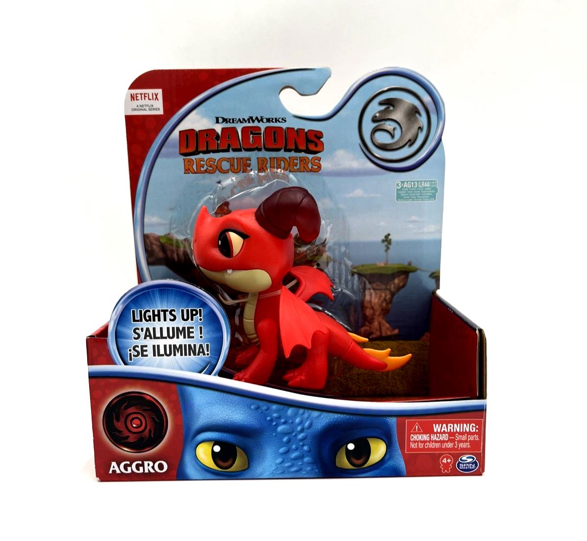 Dreamworks Dragons Rescue Riders Aggro Action Figure