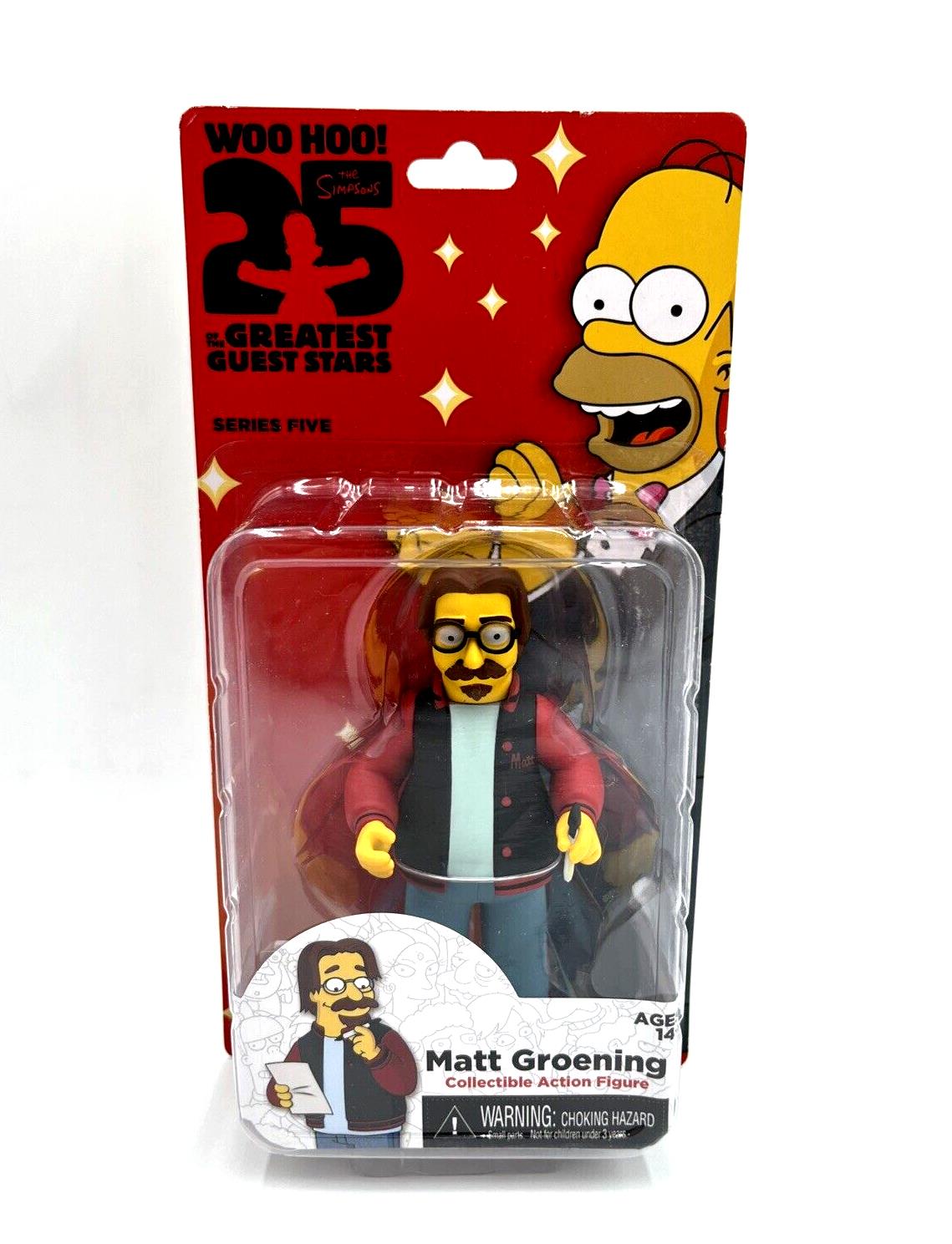 NECA The Simpsons 25th Anniversary Series 5 Matt Groening Action Figure