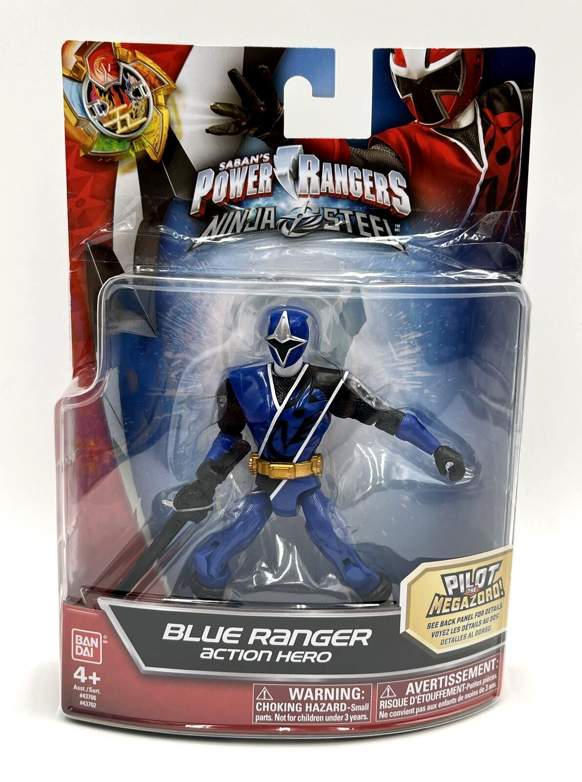 Power Rangers Ninja Steel Blue Ranger Figure Action Figure