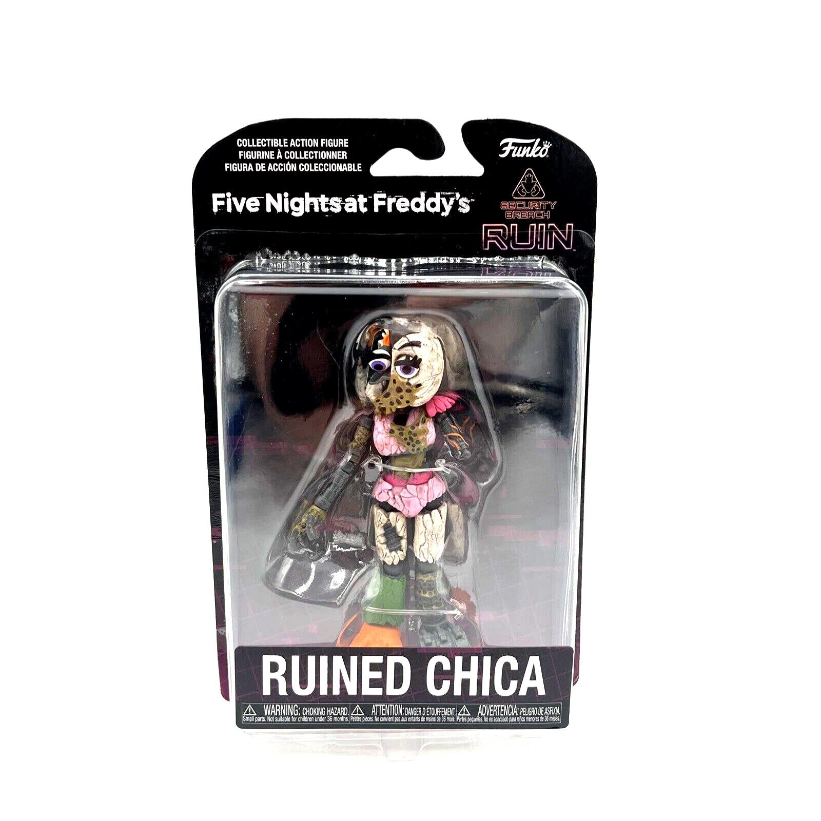 Five Nights at Freddys Security Breach Ruin Ruined Chica Action Figure