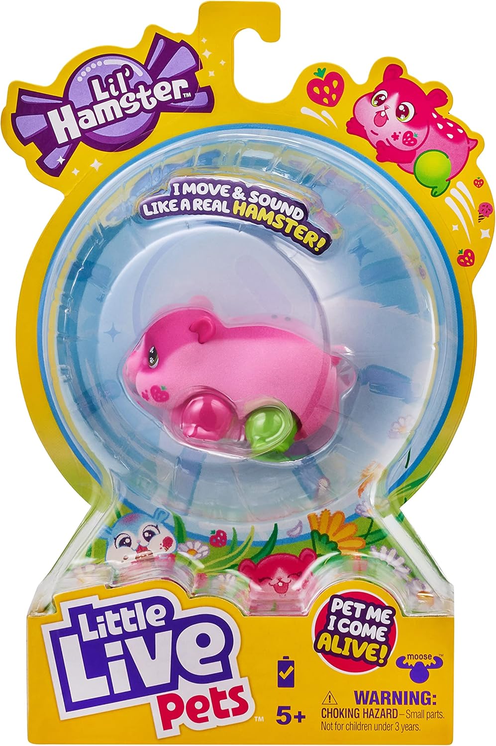 Little Live Pets LIL Hamster Strawbles