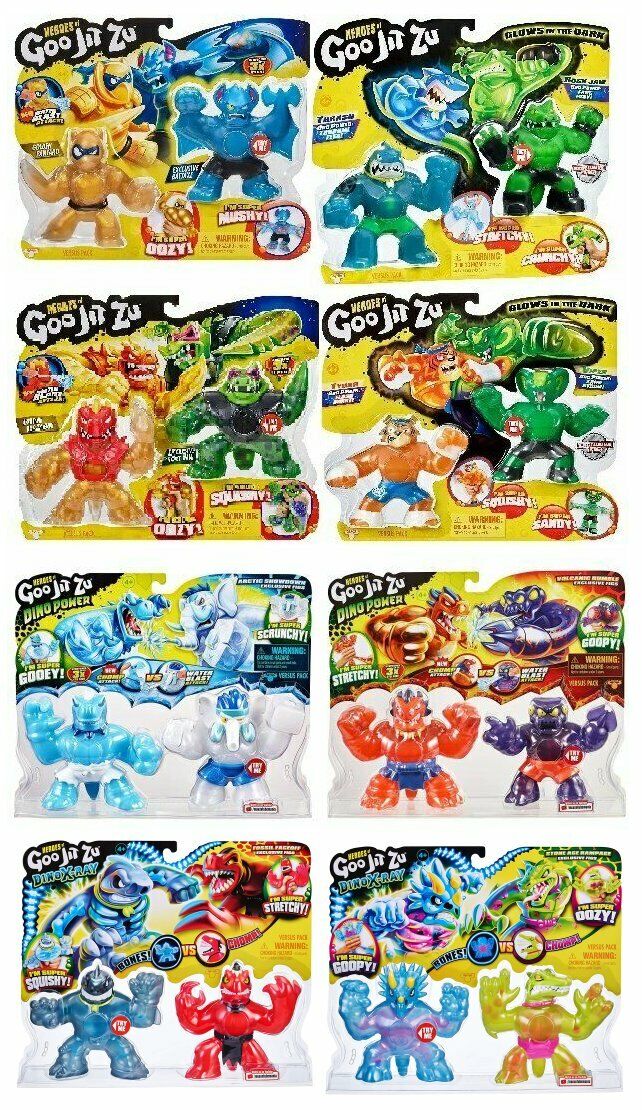 Heroes of Goo Jit Zu Versus Figure 2 Packs