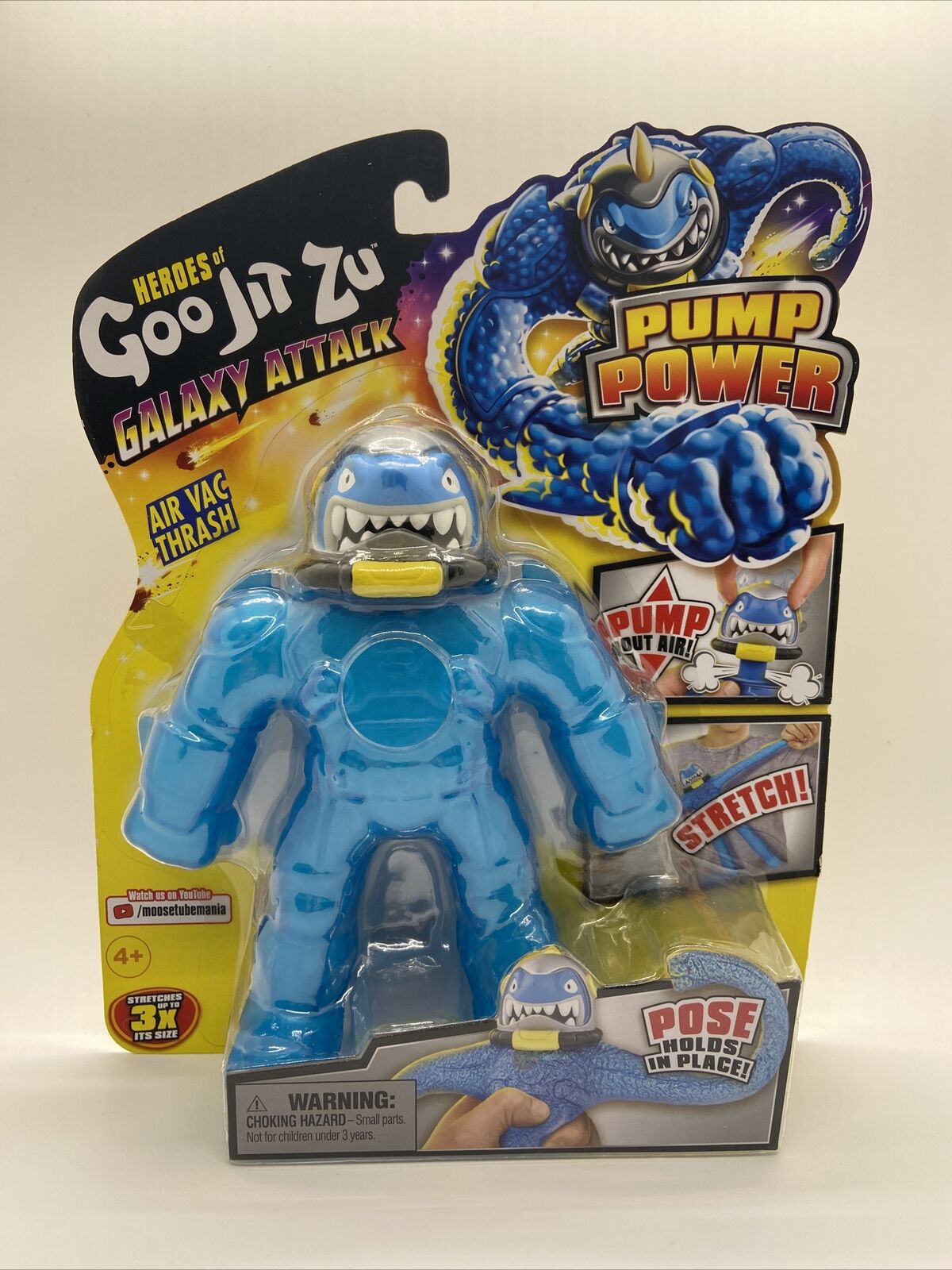 Heroes of Goo Jit Zu Galaxy Attack Air Vac Thrash Figure Pack