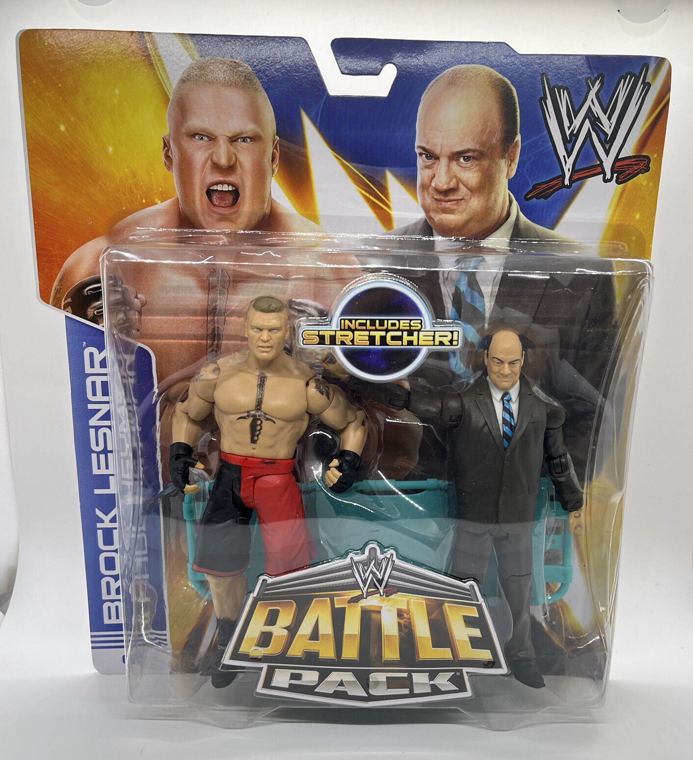 WWE Battle Pack Series 25 Brock Lesnar Paul Heyman FIGURE SET 2 PACK