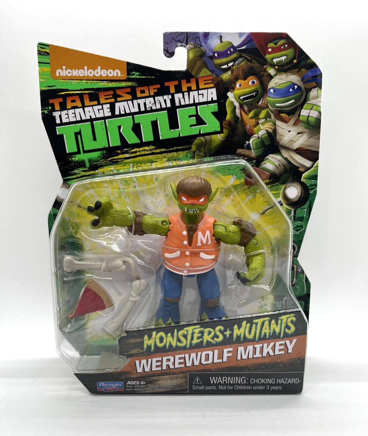 Tales Teenage Mutant Ninja Turtles Monsters Mutants Werewolf Mikey Michelangelo