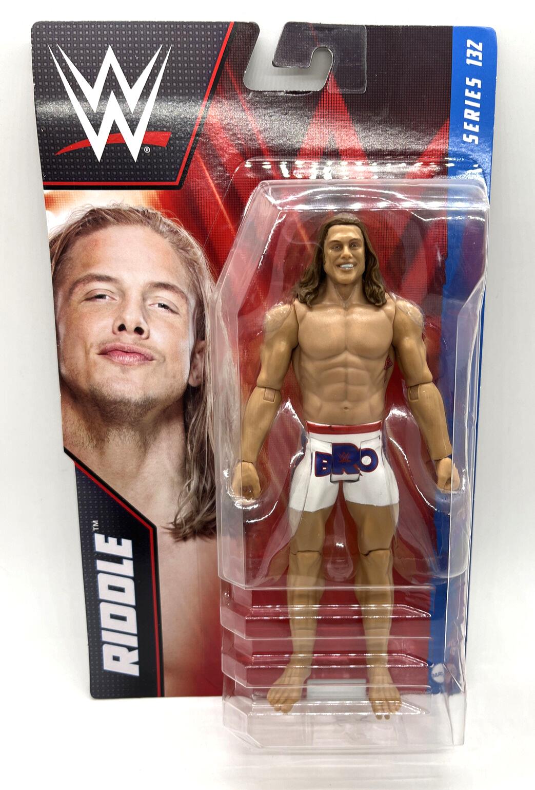 WWE Basic Series 132 Riddle Action Figure