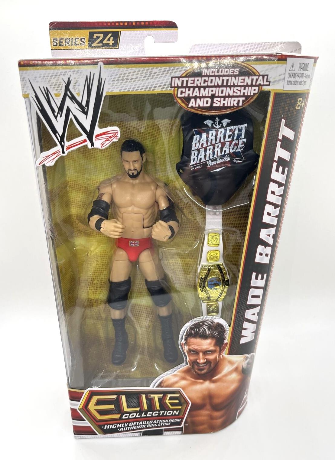 WWE Elite Series 24 Wade Barrett Barrage Action Figure