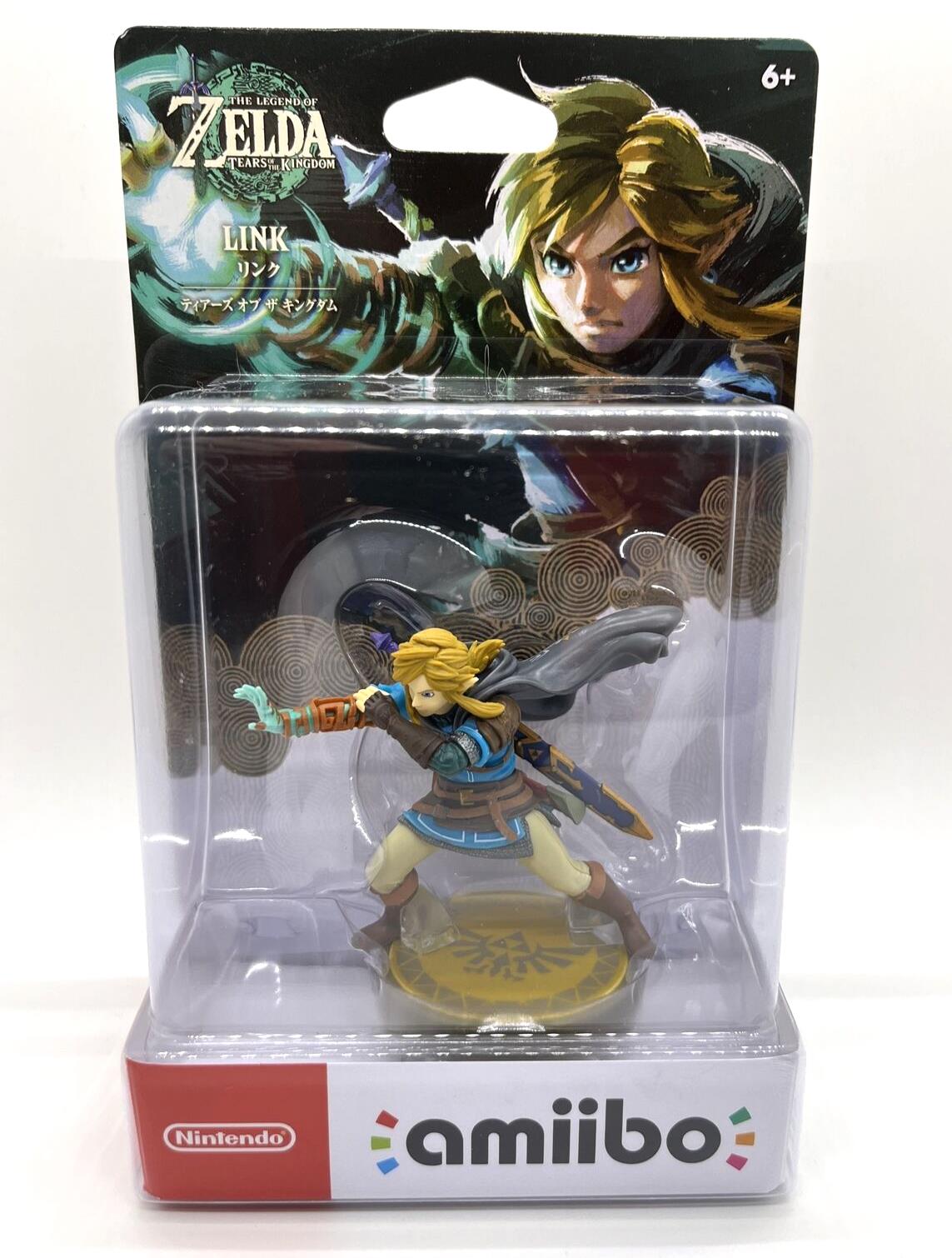 Nintendo Amiibo The Legend of Zelda Tears of The Kingdom Link Figure