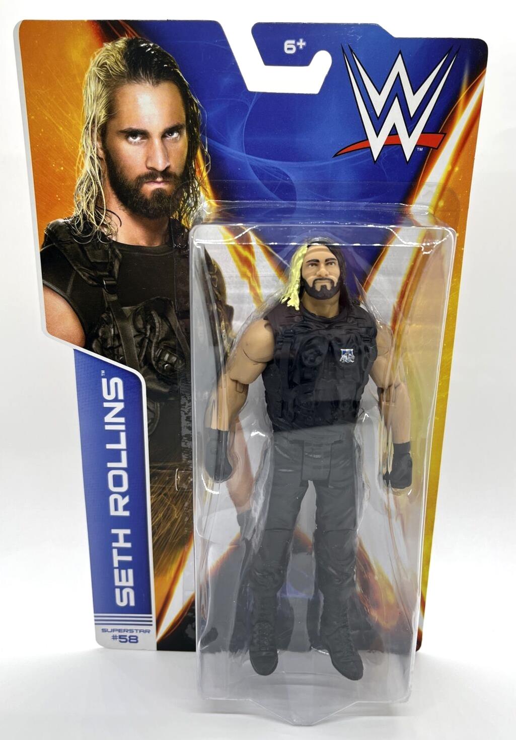 WWE Basic Series 44 Seth Rollins Action Figure Superstar #58