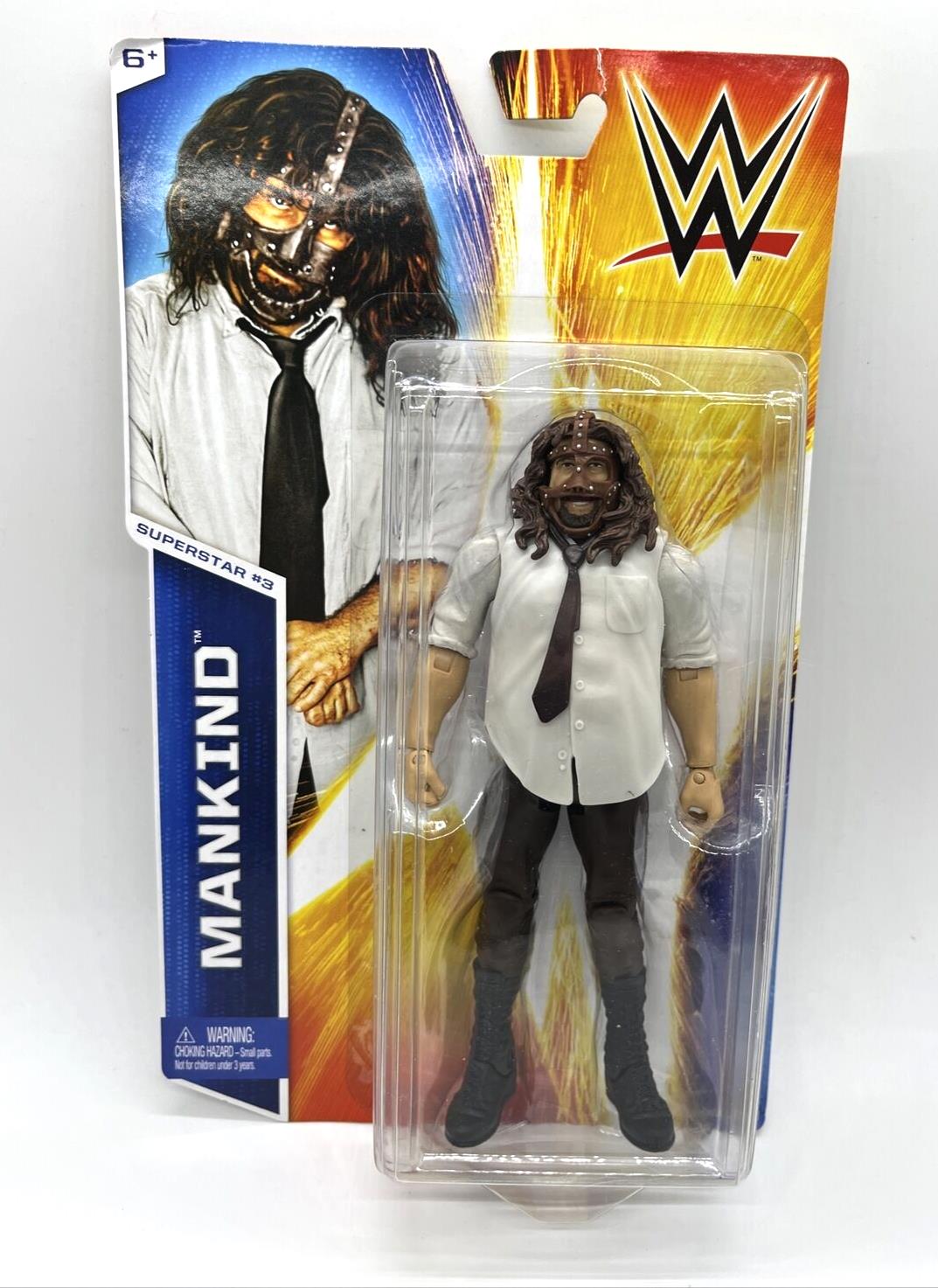 WWE Basic Series 45 Mankind Action Figure Superstar #63