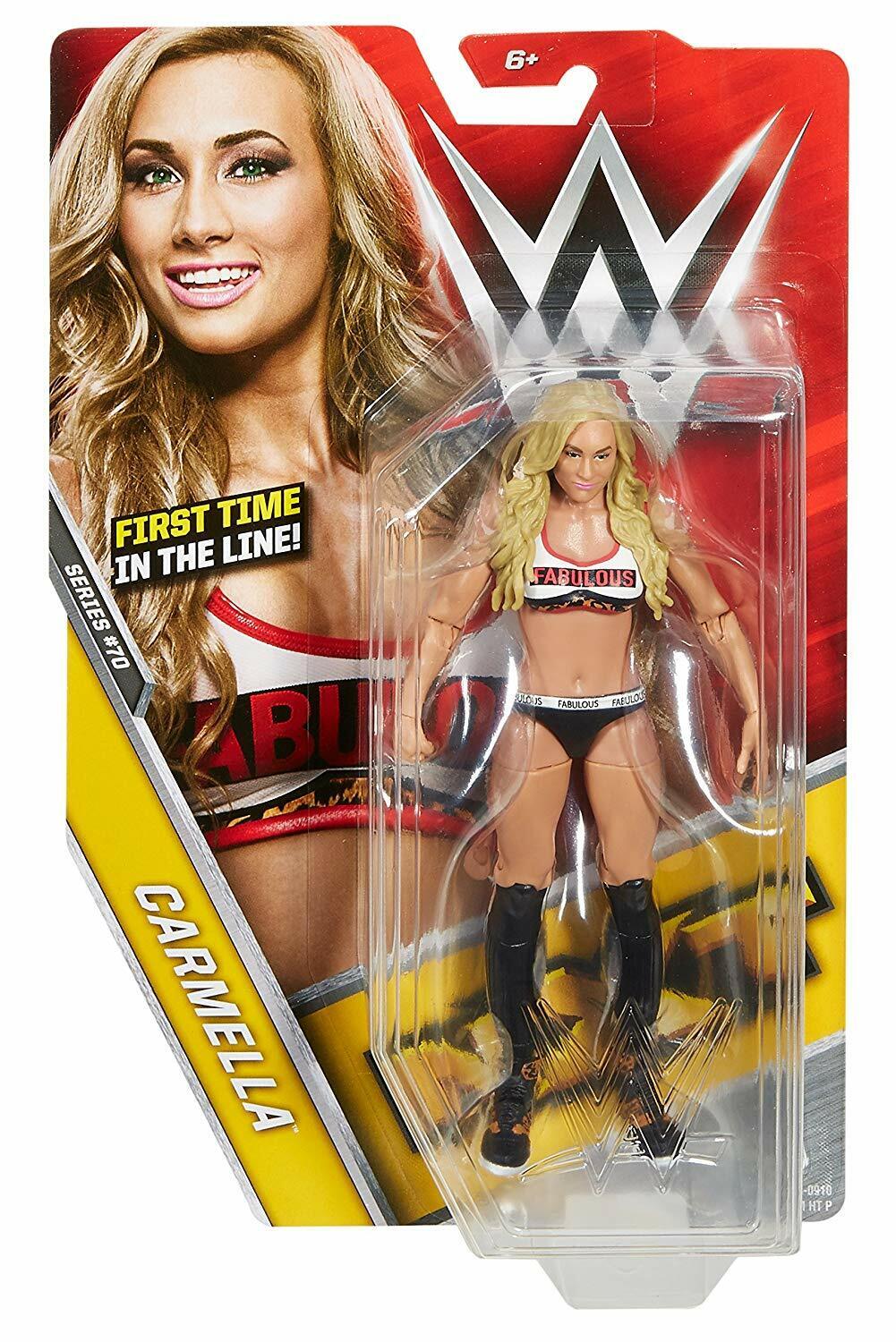 WWE CARMELLA FIGURE SERIES 70 WOMEN'S WRESTLING
