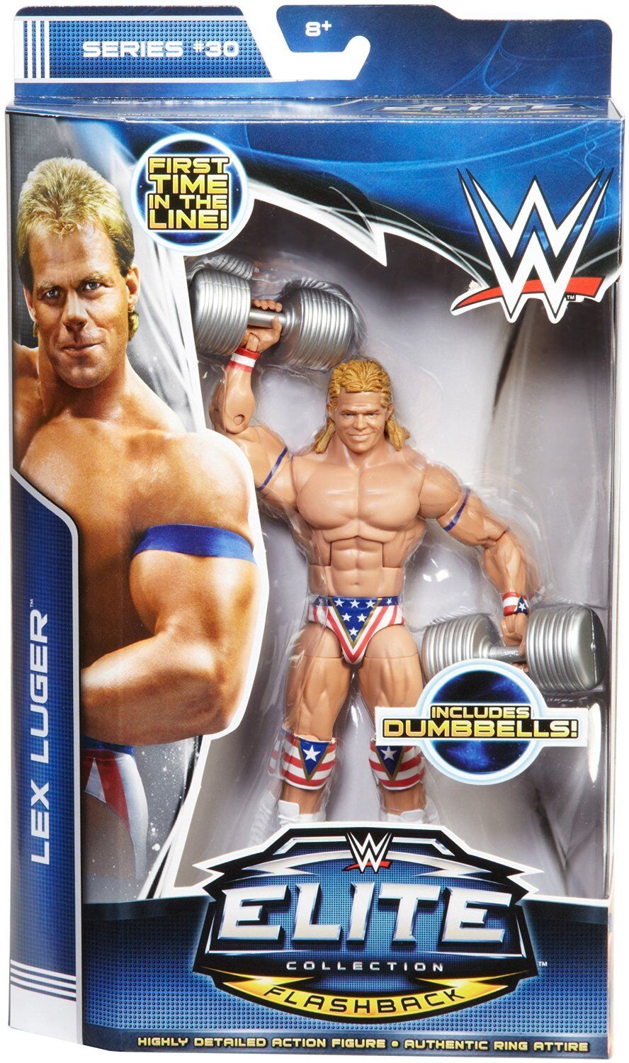 WWE Elite Series 30 Lex Luger Action Figure