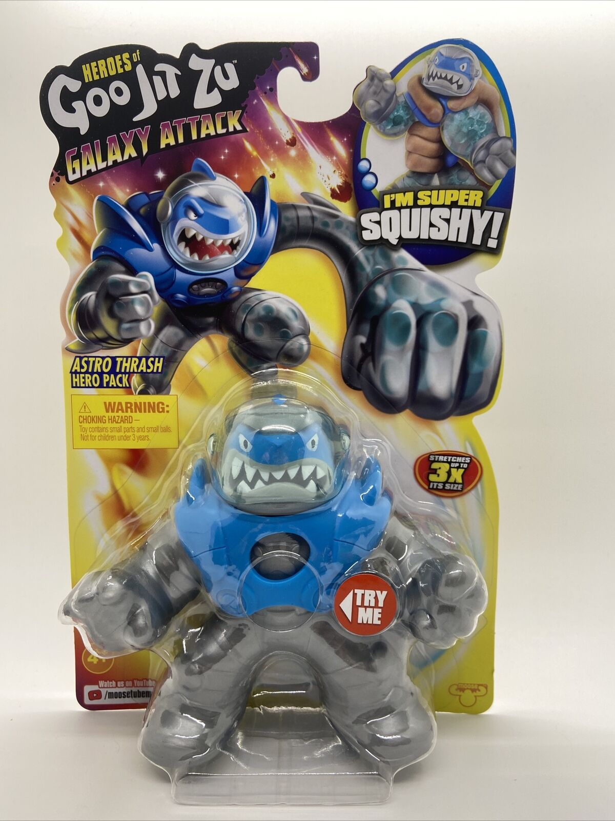 Heroes of Goo Jit Zu Galaxy Attack Astro Thrash Shark Figure Pack