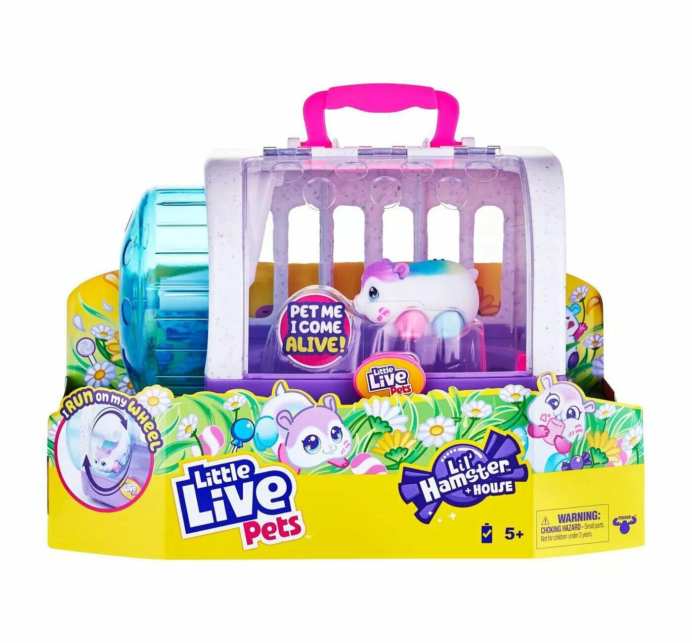 Little Live Pets Lil Hamster Popmello & House Playset