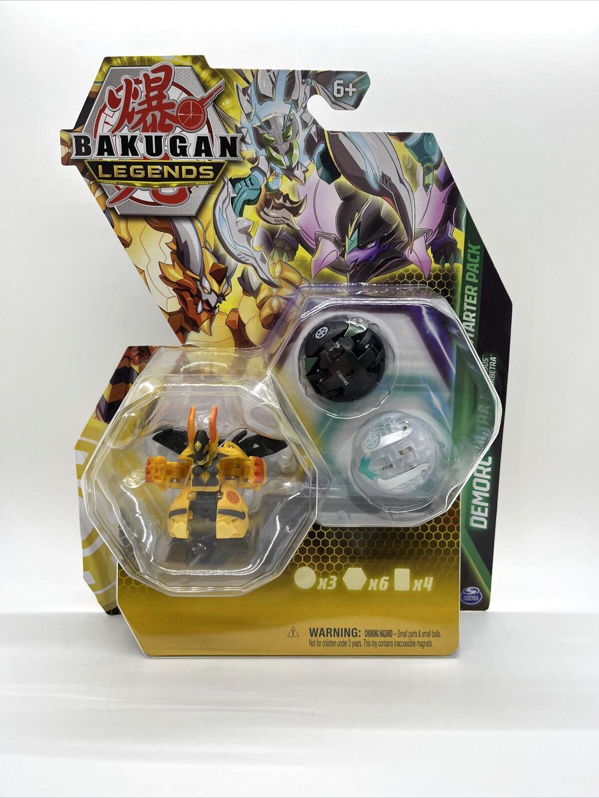 Bakugan Legends Starter Pack Demorc Ultra Darkus Colossus Haos Barbetra Pack