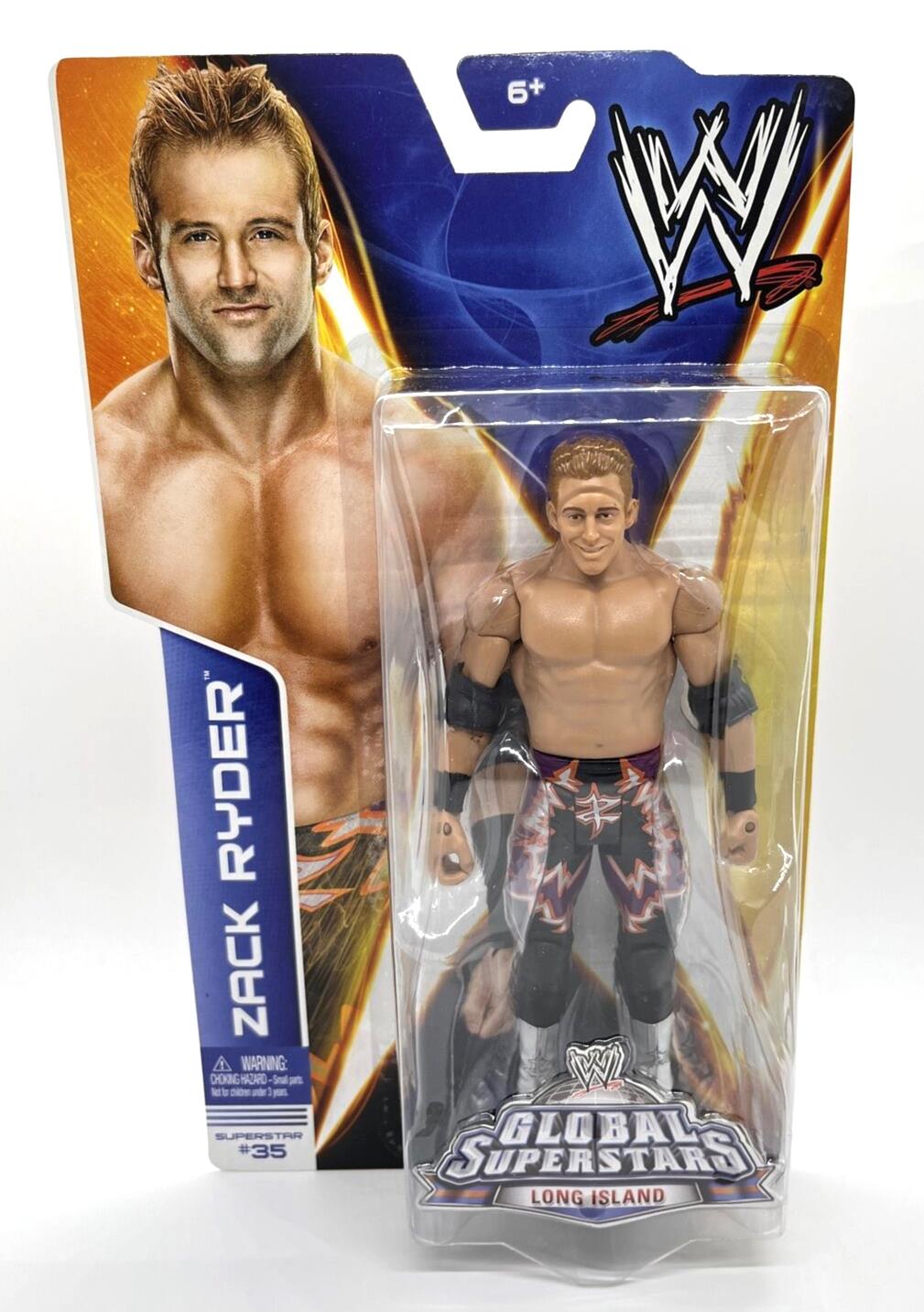 WWE Basic Series 40 Zack Ryder Action Figure Superstar #35