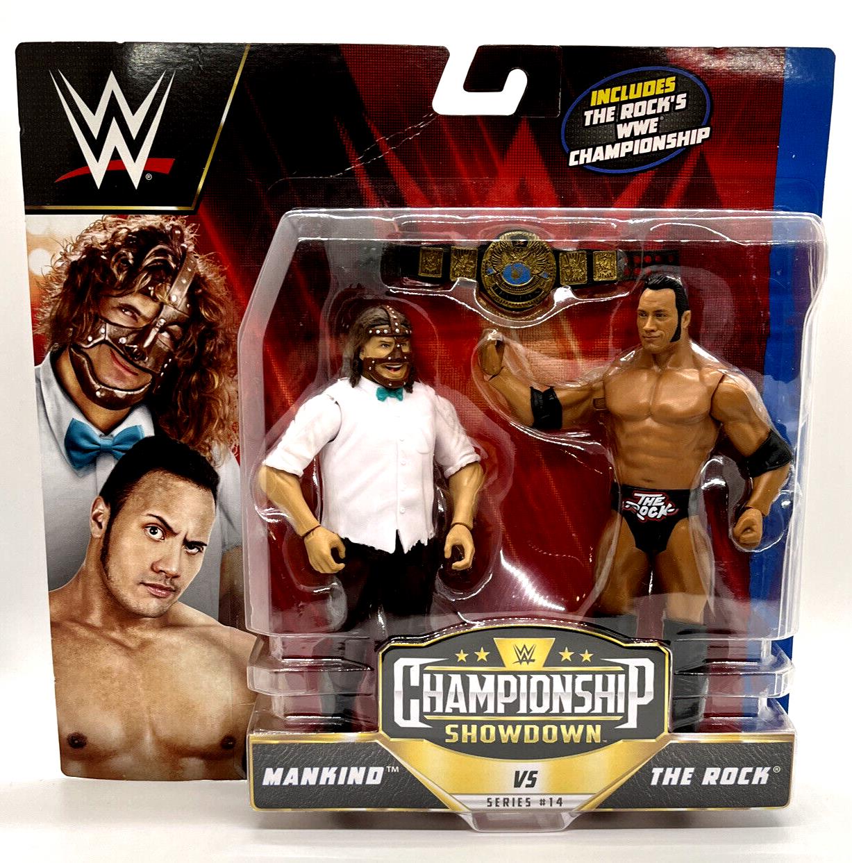 WWE Championship Showdown Series 14 Mankind vs The Rock 2-Pack