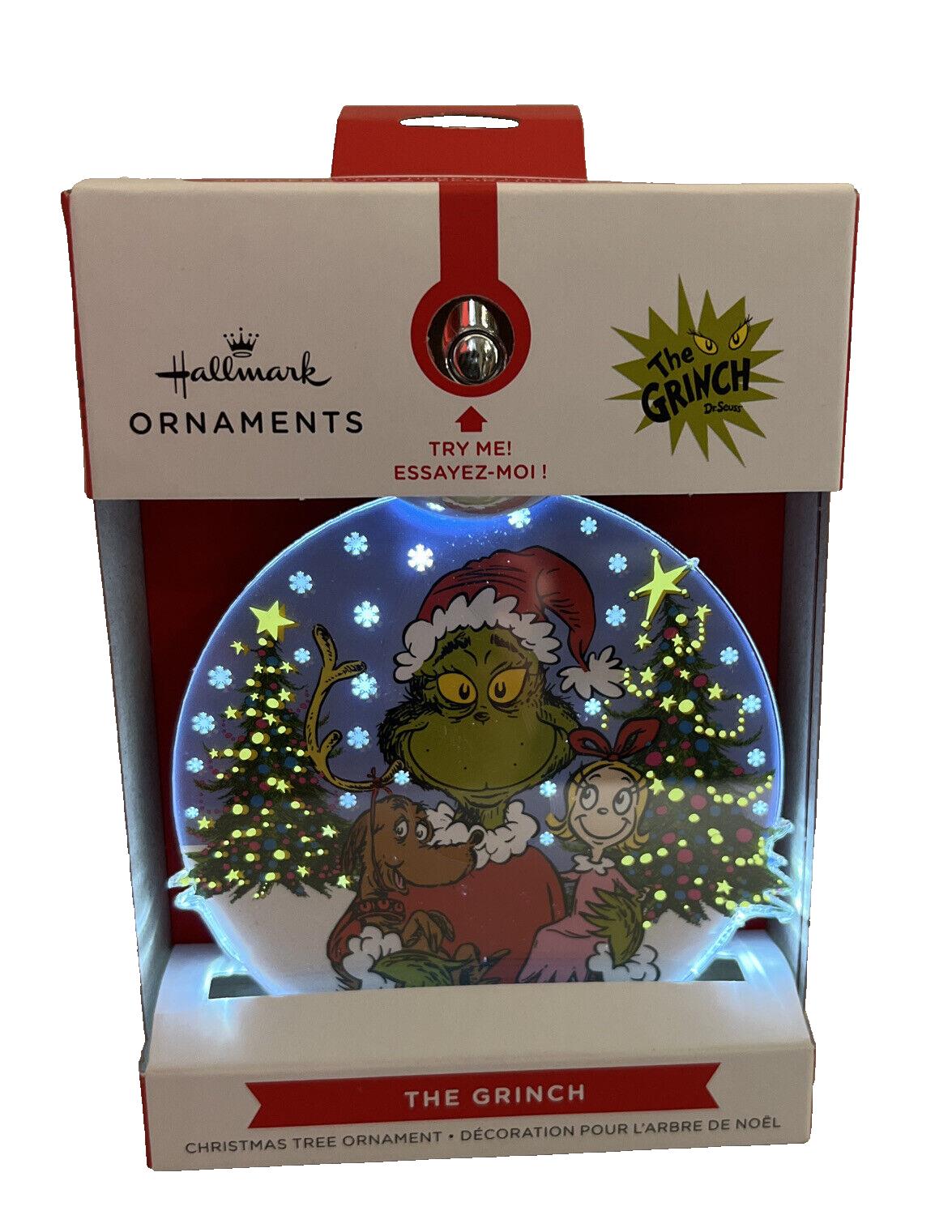 Hallmark Dr Seuss How The Grinch Stole Christmas Light-Up Christmas Ornament