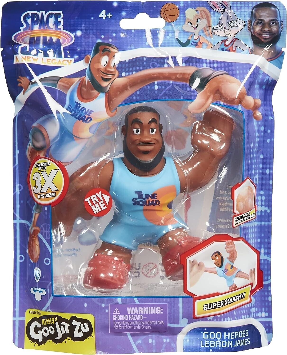 Heroes of Goo Jit Zu Space Jam Lebron James Figure Pack