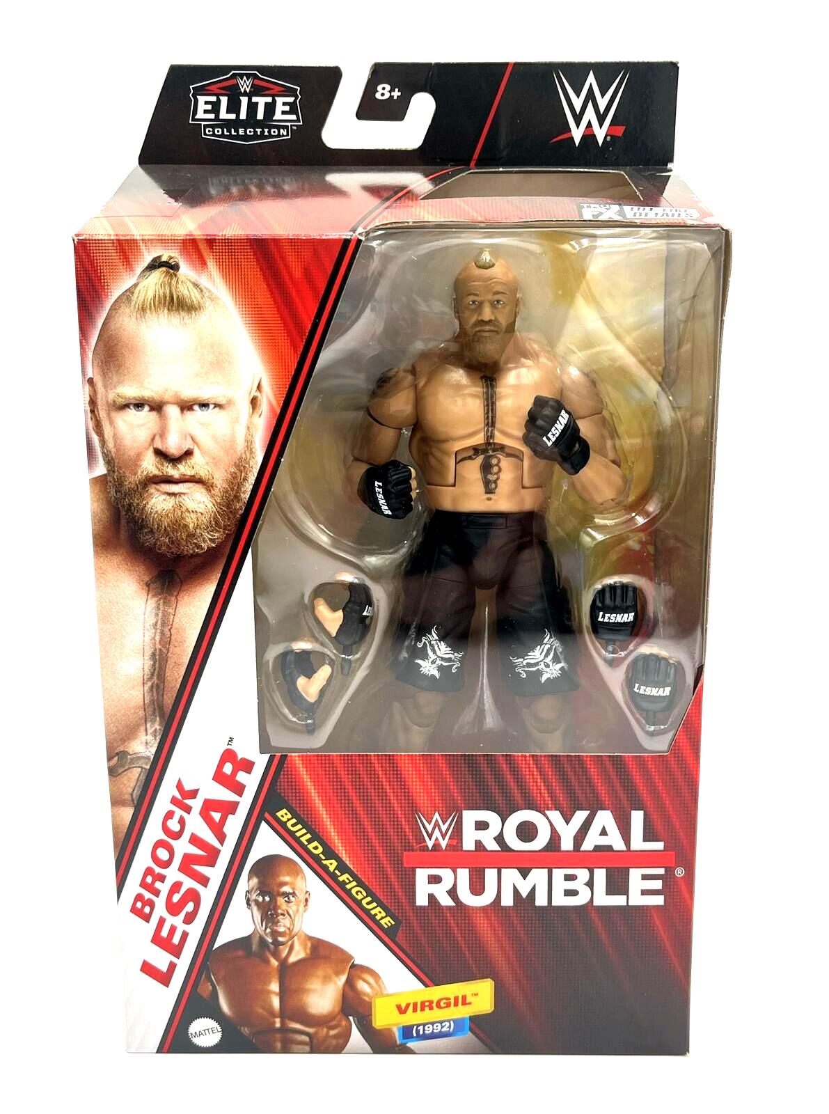 WWE Brock Lesnar Elite Royal Rumble 2024 Figure Build Virgil