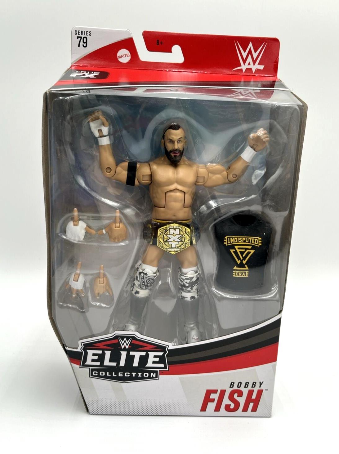 WWE Bobby Fish Elite Series 79 Chase Camo Wrestling NXT Undisputed ERA AEW