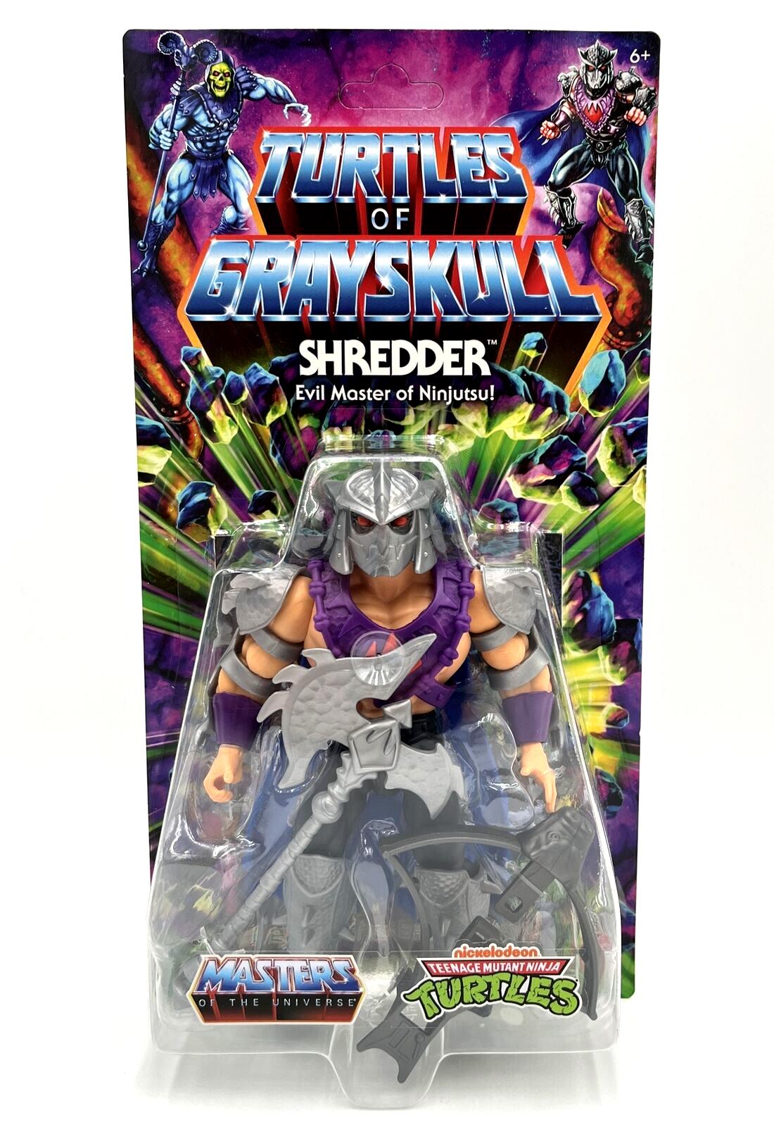Masters of the Universe Origins Turtles Of Grayskull Shredder Action Figure