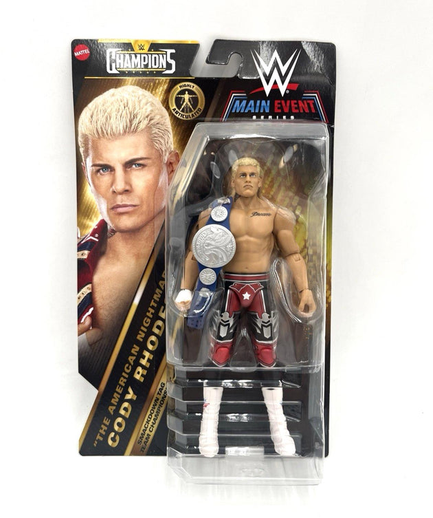 WWE Main Event Champions Cody Rhodes Action Figure