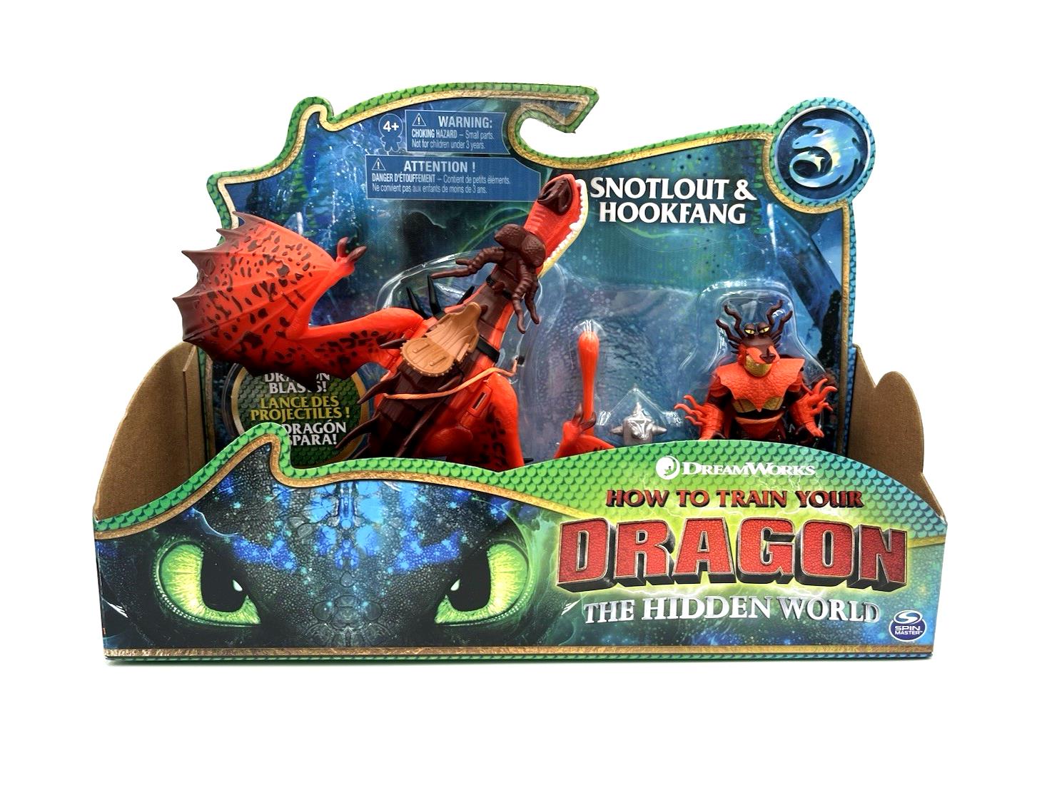 Dreamworks Dragons How to Train Your Dragon Hidden World Snotlout Hookfang HTTYD