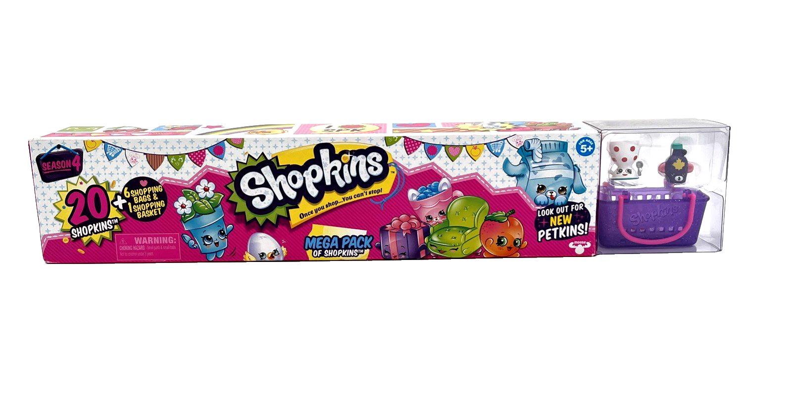 Shopkins Season 4 Mega Pack Bundle [20 Figures, Sealed]