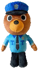 Officer Doggy Plush