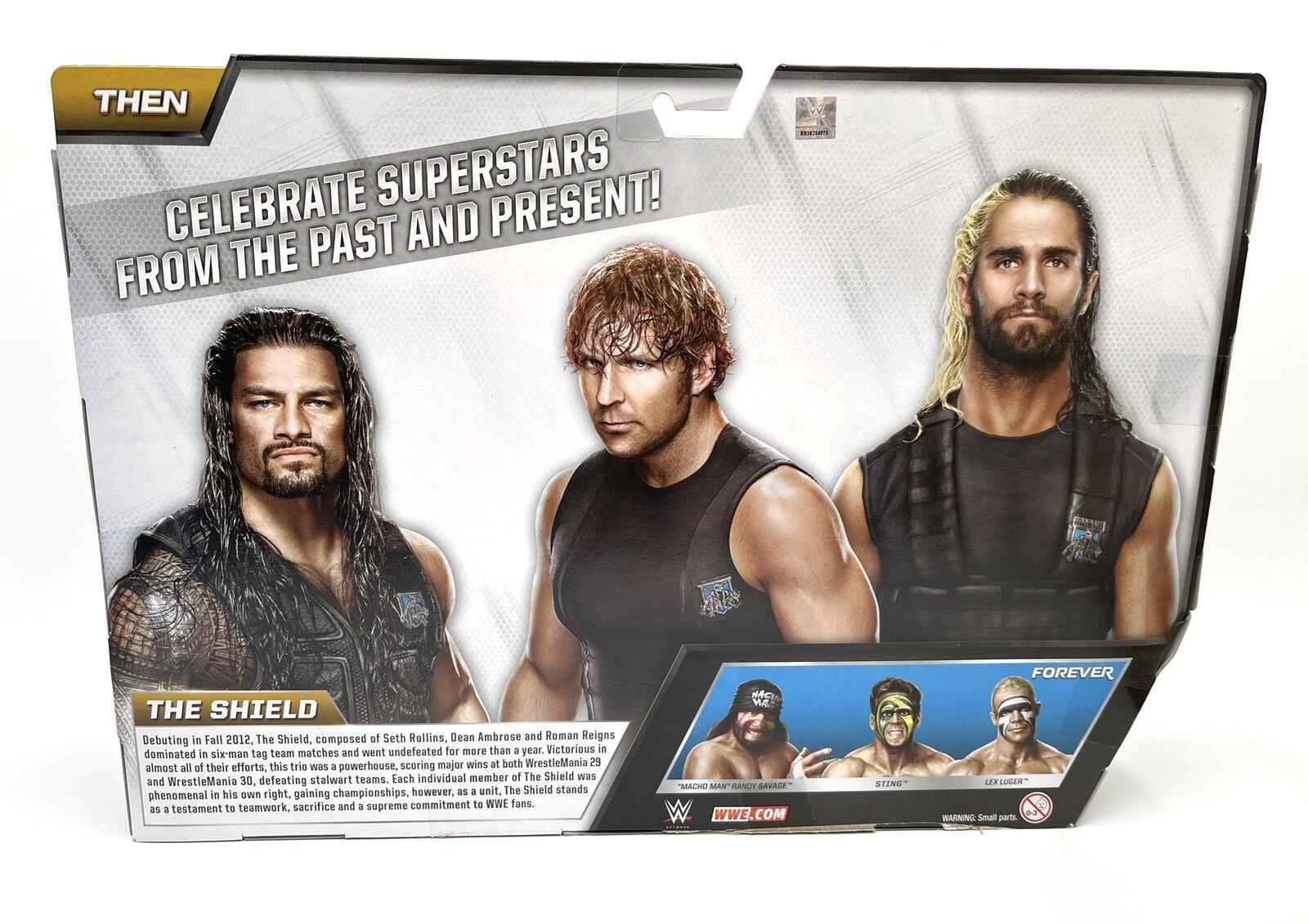 WWE Elite Then Now Forever The Shield Action Figure 3 Pack [Exclusive]