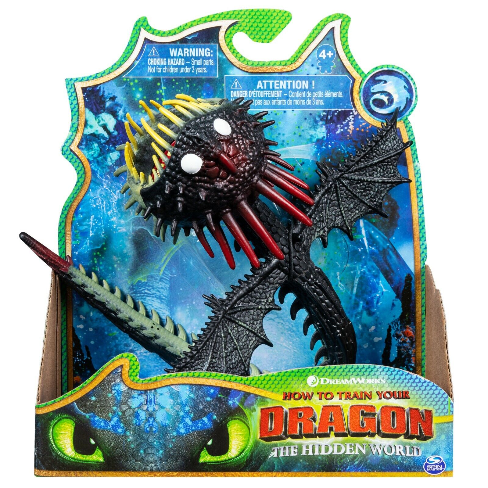 DreamWorks Dragons How to Train Your Dragon The Hidden World Whispering Death Action Figure