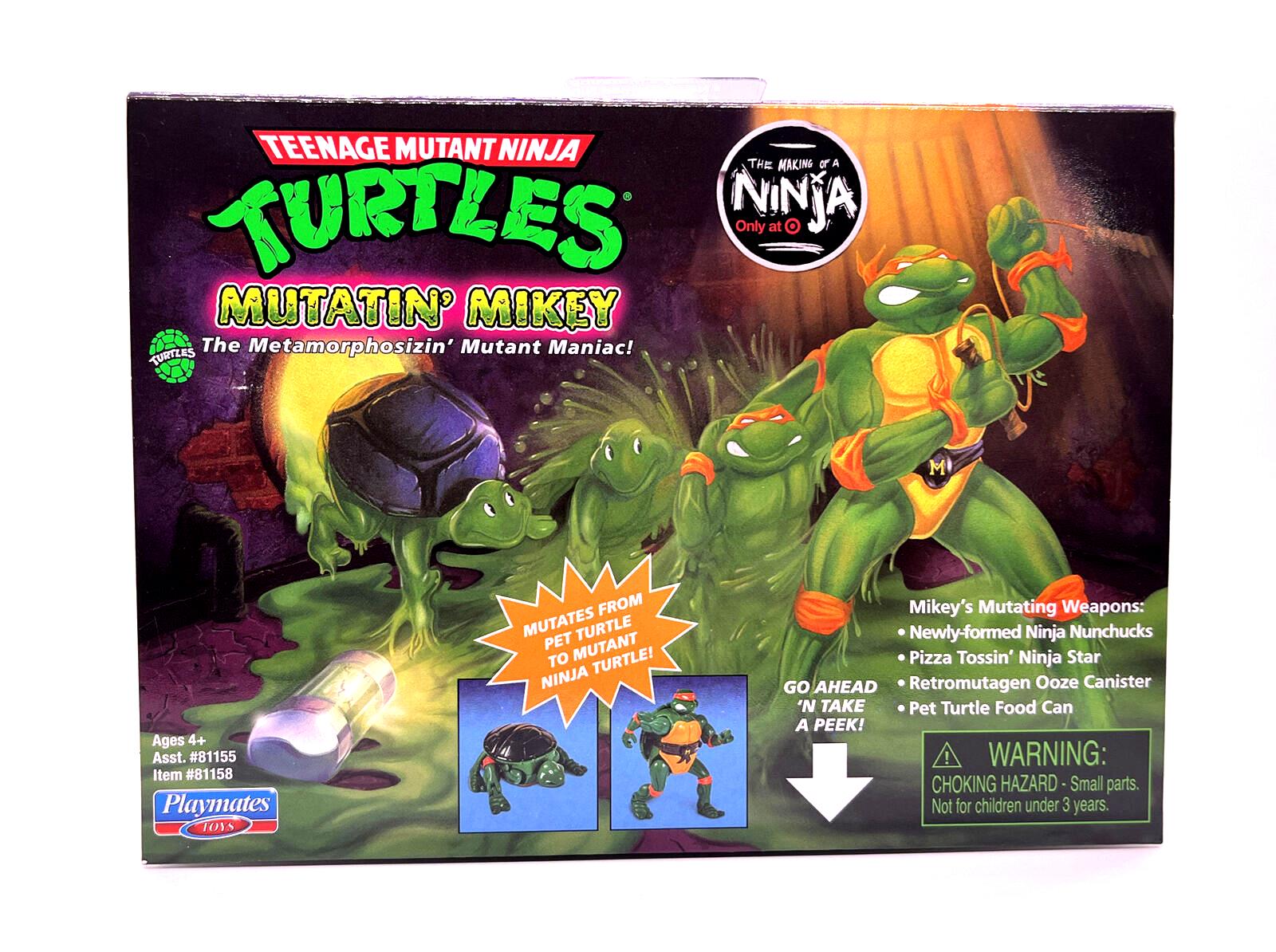 Teenage Mutant Ninja Turtles Mutant Mayhem Mutatin Mikey Action Figure Pack