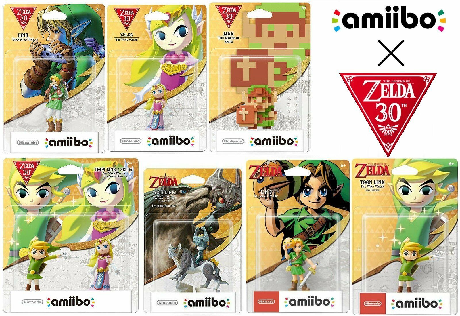 Nintendo Amiibo The Legend of Zelda 30th Anniversary [US NA]