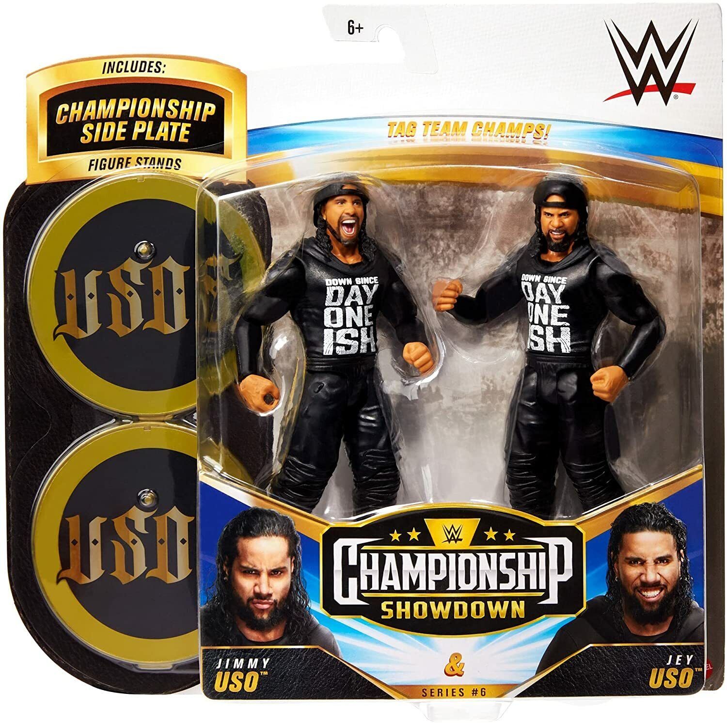 WWE Championship Showdown Series 6 The Usos Jimmy Jey Uso 2 Pack