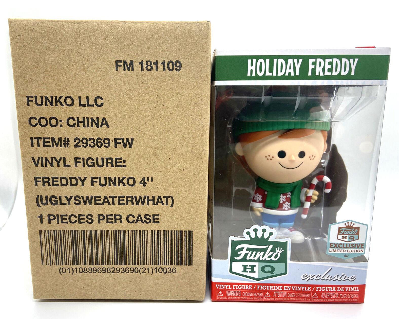 Holiday Freddy Ugly Sweater Christmas Funko HQ Limited Edition Vinyl Figure