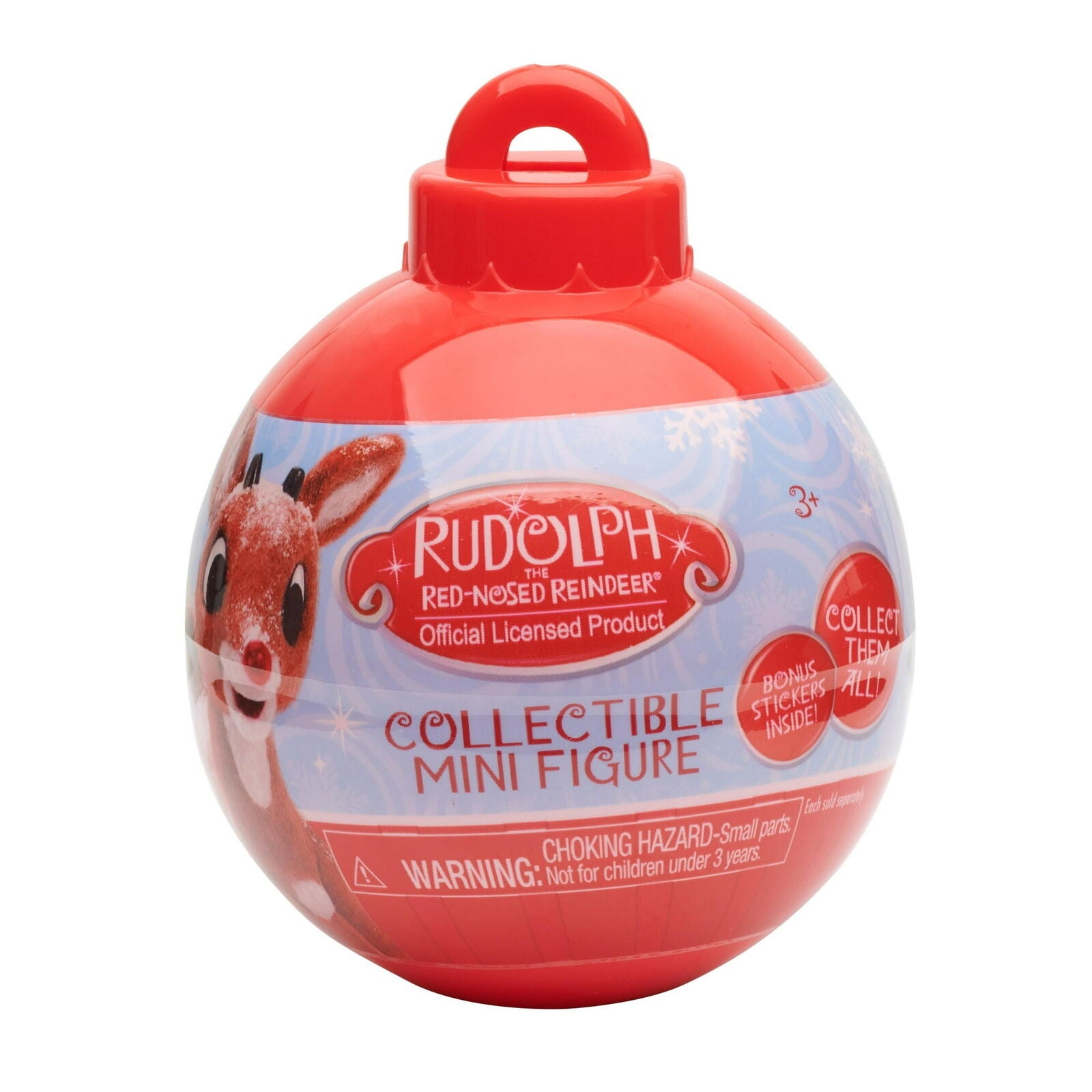 Rudolph the Red-Nosed Reindeer Mini Figure Surprise Ornament Holiday Capsule